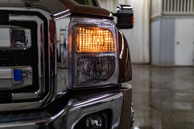 2011 Ford F-450 4x4 Crew Cab Lariat Dually Diesel Leather Roof BCam Red Deer AB