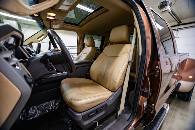 2011 Ford F-450 4x4 Crew Cab Lariat Dually Diesel Leather Roof BCam Red Deer AB