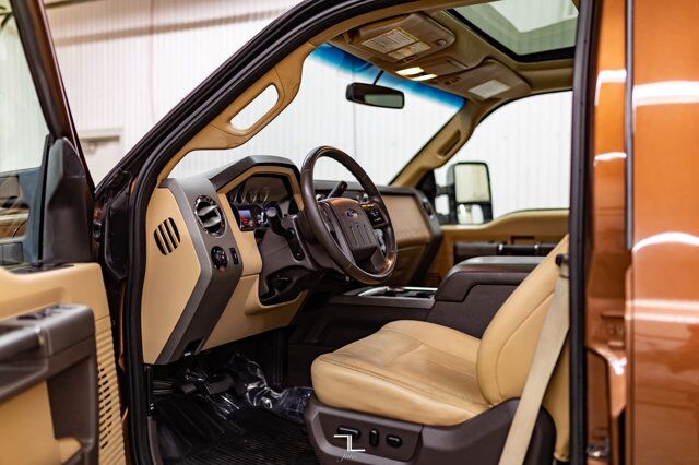 2011 Ford F-450 4x4 Crew Cab Lariat Dually Diesel Leather Roof BCam Red Deer AB