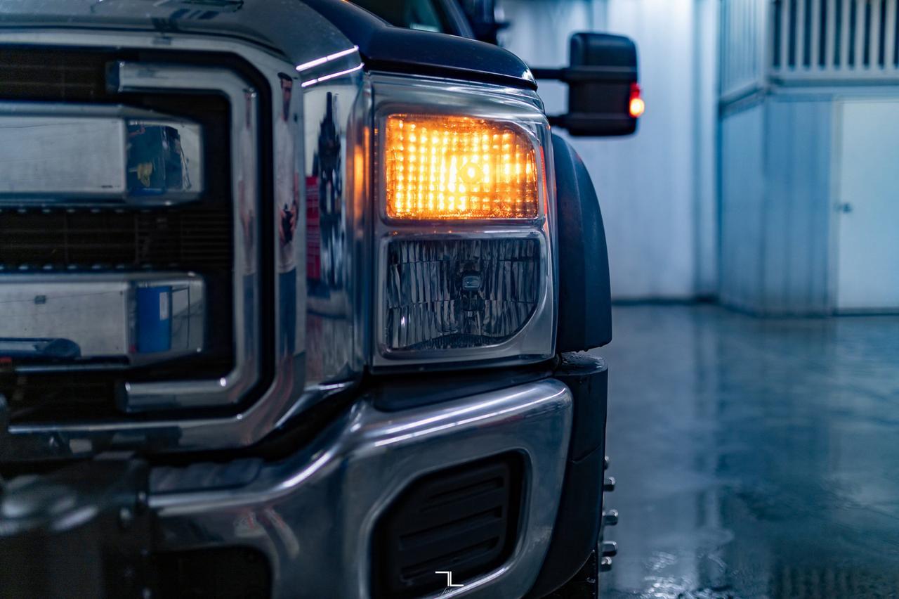 2011 Ford F-450 4x4 Crew Cab XLT Mechanics/Service Box Diesel Red Deer AB