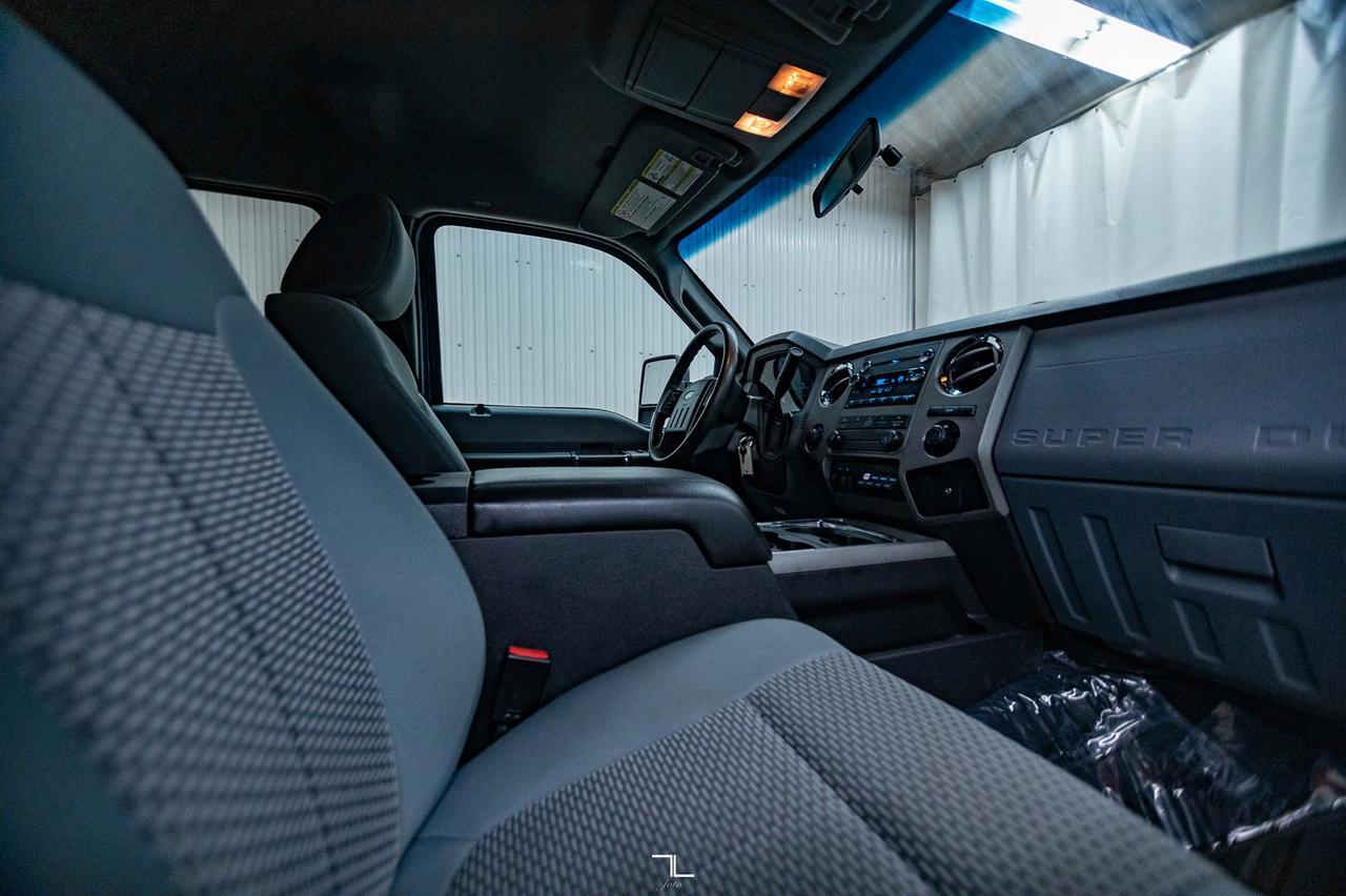 2011 Ford F-450 4x4 Crew Cab XLT Mechanics/Service Box Diesel Red Deer AB