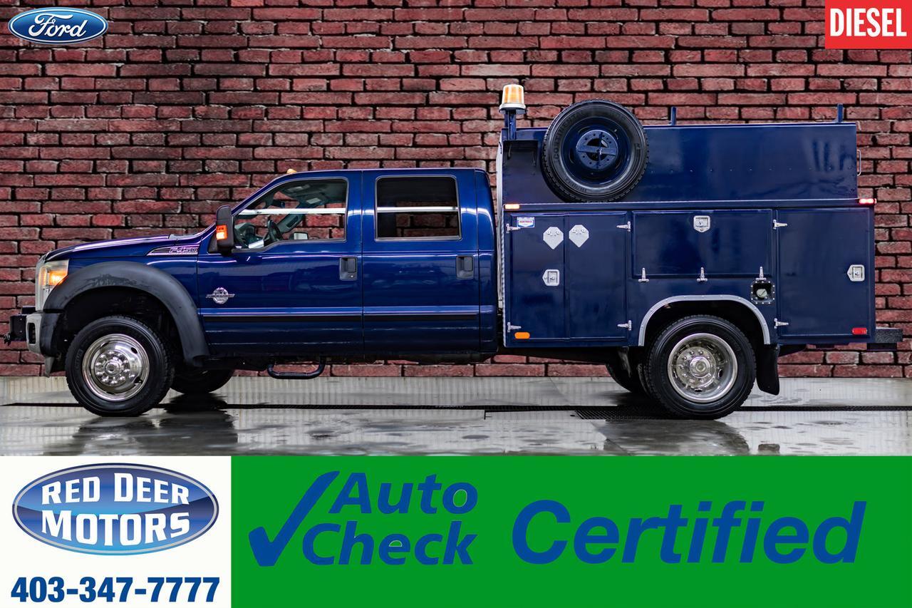 2011 Ford F-450 4x4 Crew Cab XLT Mechanics/Service Box Diesel