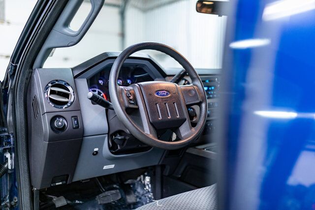 2011 Ford F-450 4x4 Crew Cab XLT Mechanics/Service Box Diesel Red Deer AB