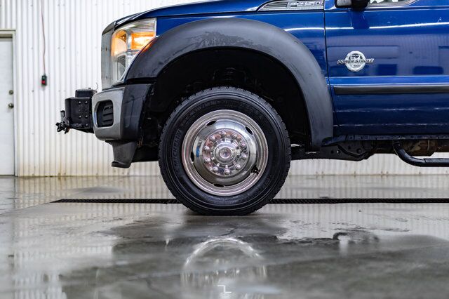 2011 Ford F-450 4x4 Crew Cab XLT Mechanics/Service Box Diesel Red Deer AB