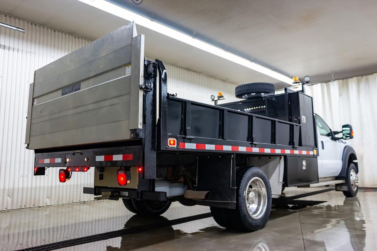 2011 Ford F-450 4x4 Super Cab XLT Deck Power Tailgate Red Deer AB