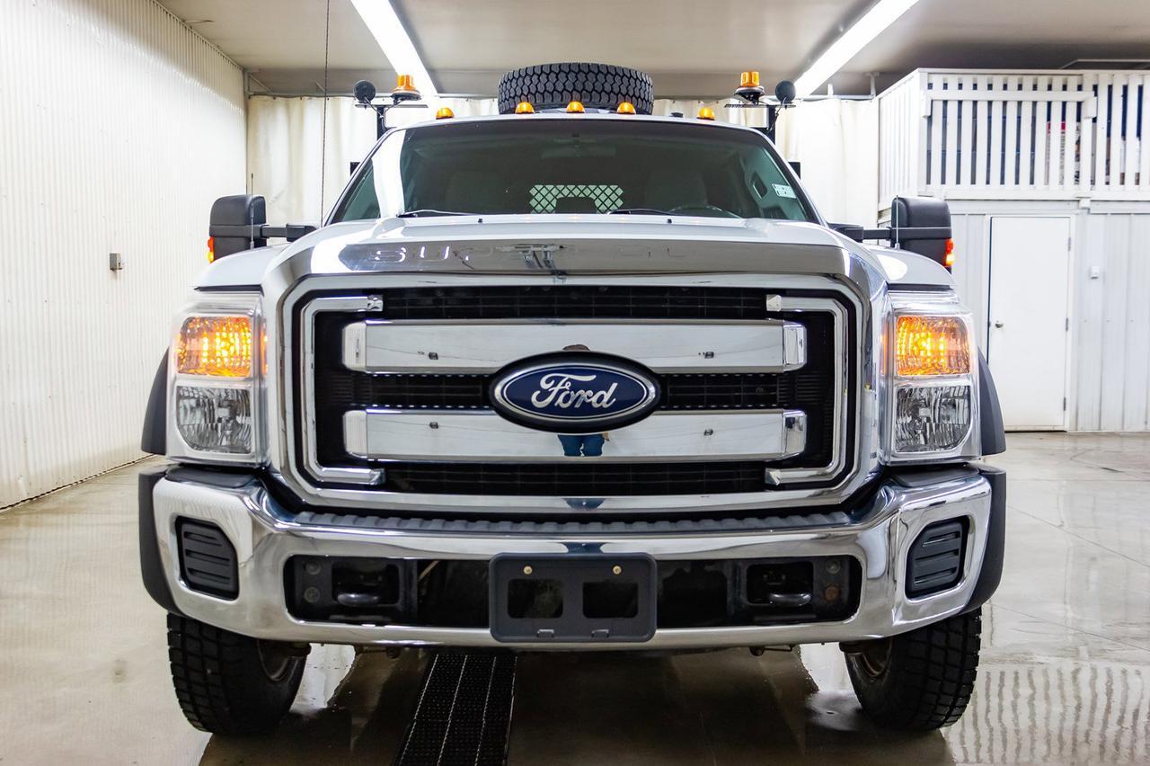 2011 Ford F-450 4x4 Super Cab XLT Deck Power Tailgate Red Deer AB
