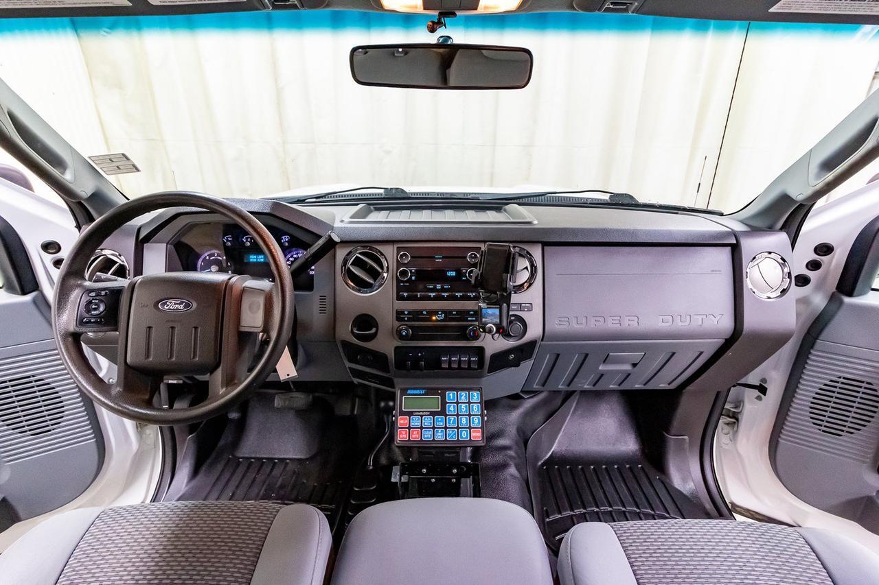 2011 Ford F-450 4x4 Super Cab XLT Deck Power Tailgate Red Deer AB