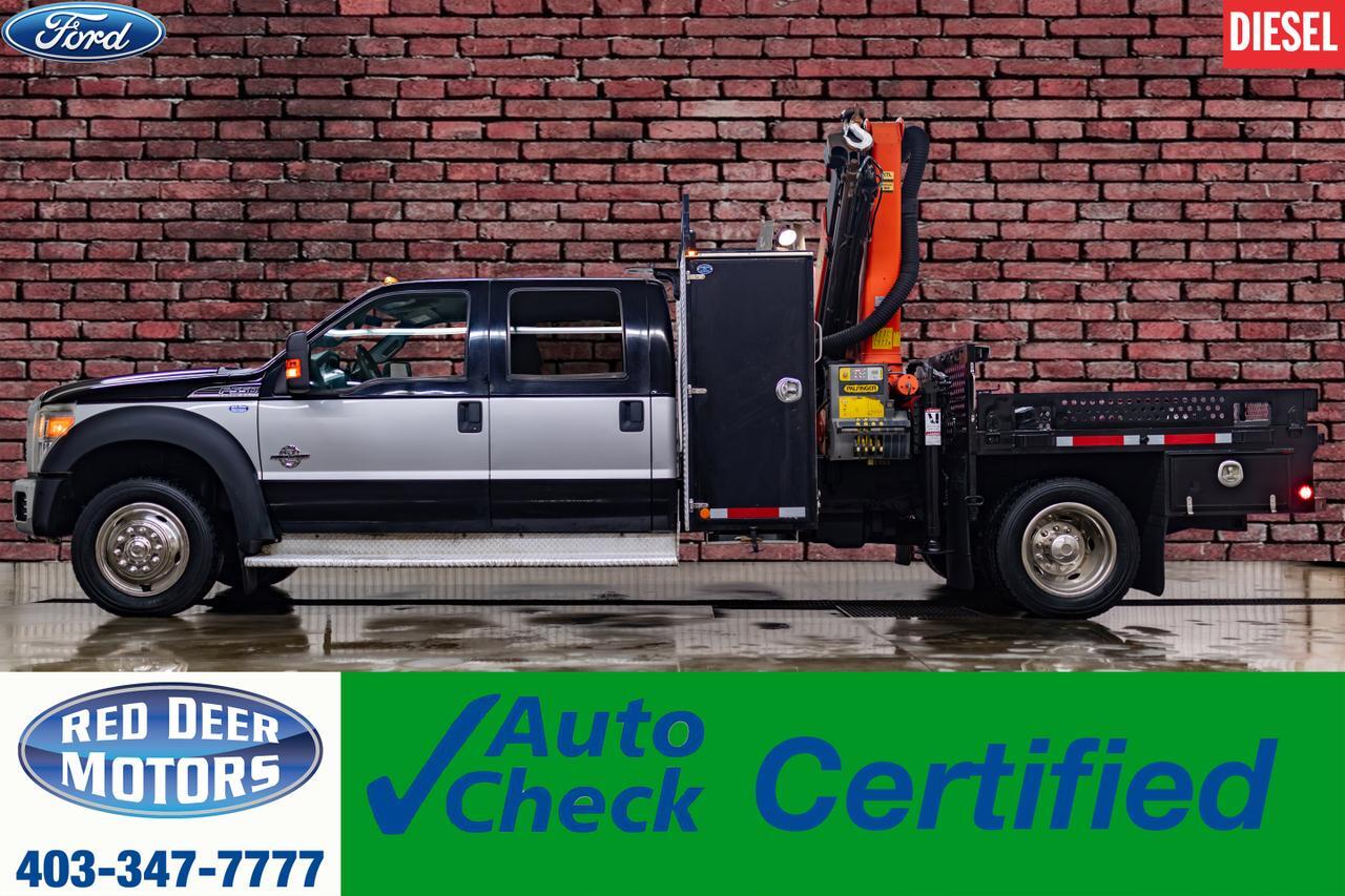 2011 Ford F-550 4x4 Crew Cab XLT Picker Diesel