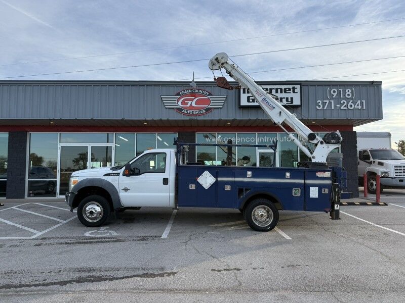 2011 Ford F-550 4x4 Diesel LP Crane Truck XL Collinsville OK