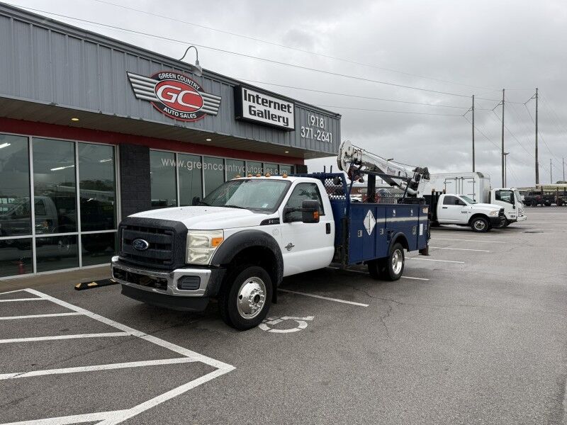 2011 Ford F-550 4x4 Diesel LP Crane Truck XL Collinsville OK