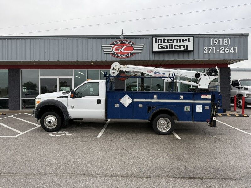 2011 Ford F-550 4x4 Diesel LP Crane Truck XL Collinsville OK