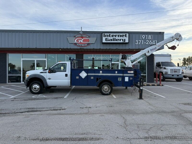 2011 Ford F-550 4x4 Diesel LP Crane Truck XL Collinsville OK