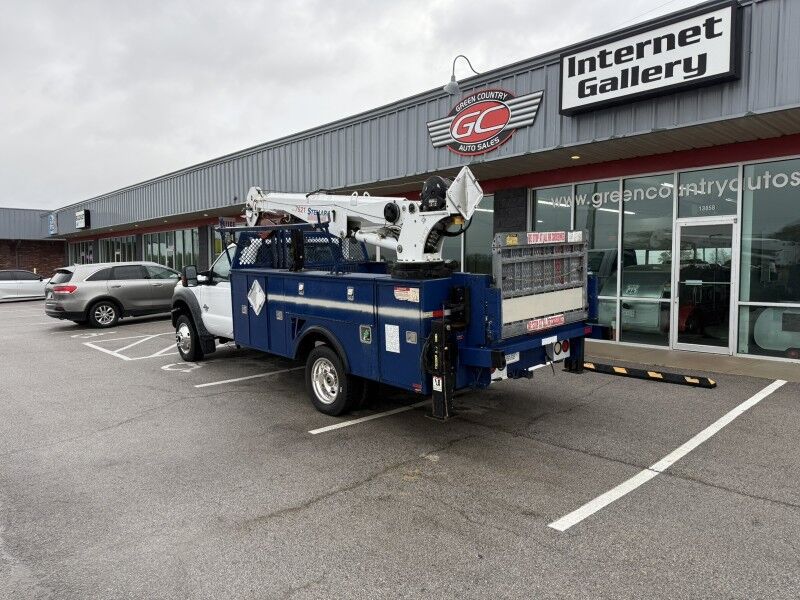 2011 Ford F-550 4x4 Diesel LP Crane Truck XL Collinsville OK