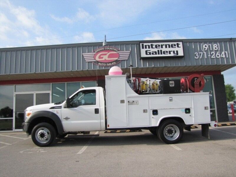 2011 Ford F-550 Diesel Mechanics Utility IMT 1015 Crane XL Collinsville OK