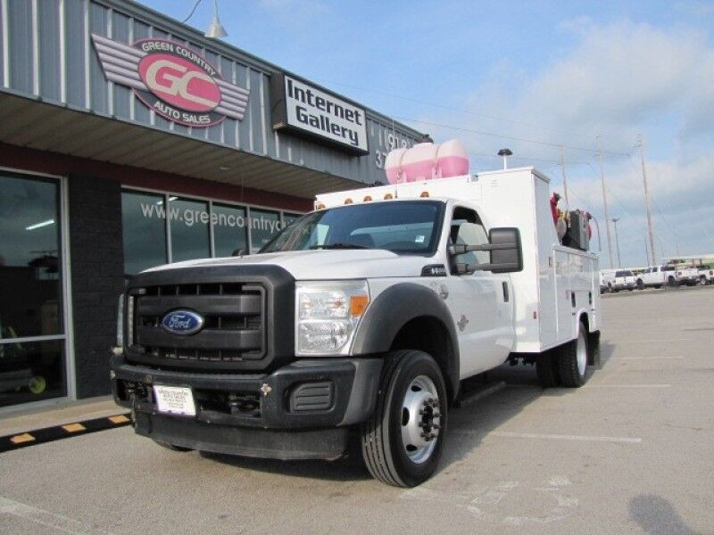 2011 Ford F-550 Diesel Mechanics Utility IMT 1015 Crane XL Collinsville OK