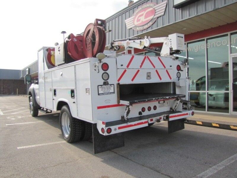 2011 Ford F-550 Diesel Mechanics Utility IMT 1015 Crane XL Collinsville OK