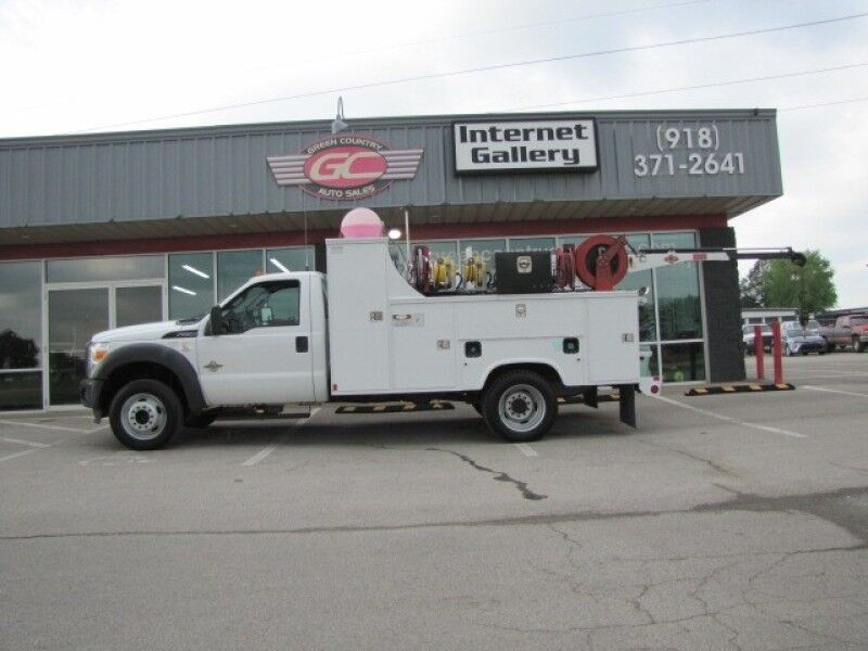 2011 Ford F-550 Diesel Mechanics Utility IMT 1015 Crane XL Collinsville OK