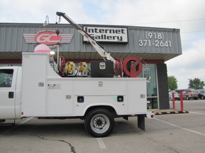 2011 Ford F-550 Diesel Mechanics Utility IMT 1015 Crane XL Collinsville OK