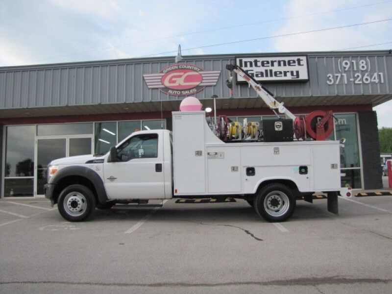 2011 Ford F-550 Diesel Mechanics Utility IMT 1015 Crane XL Collinsville OK