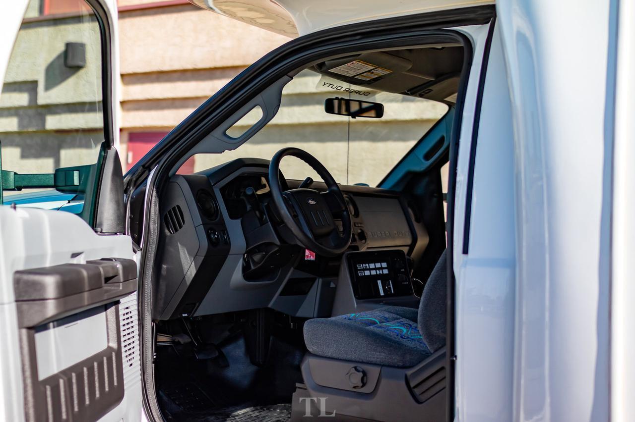 2011 Ford F-550 XL Diesel 28 Passenger Bus Bathroom PA System Red Deer AB