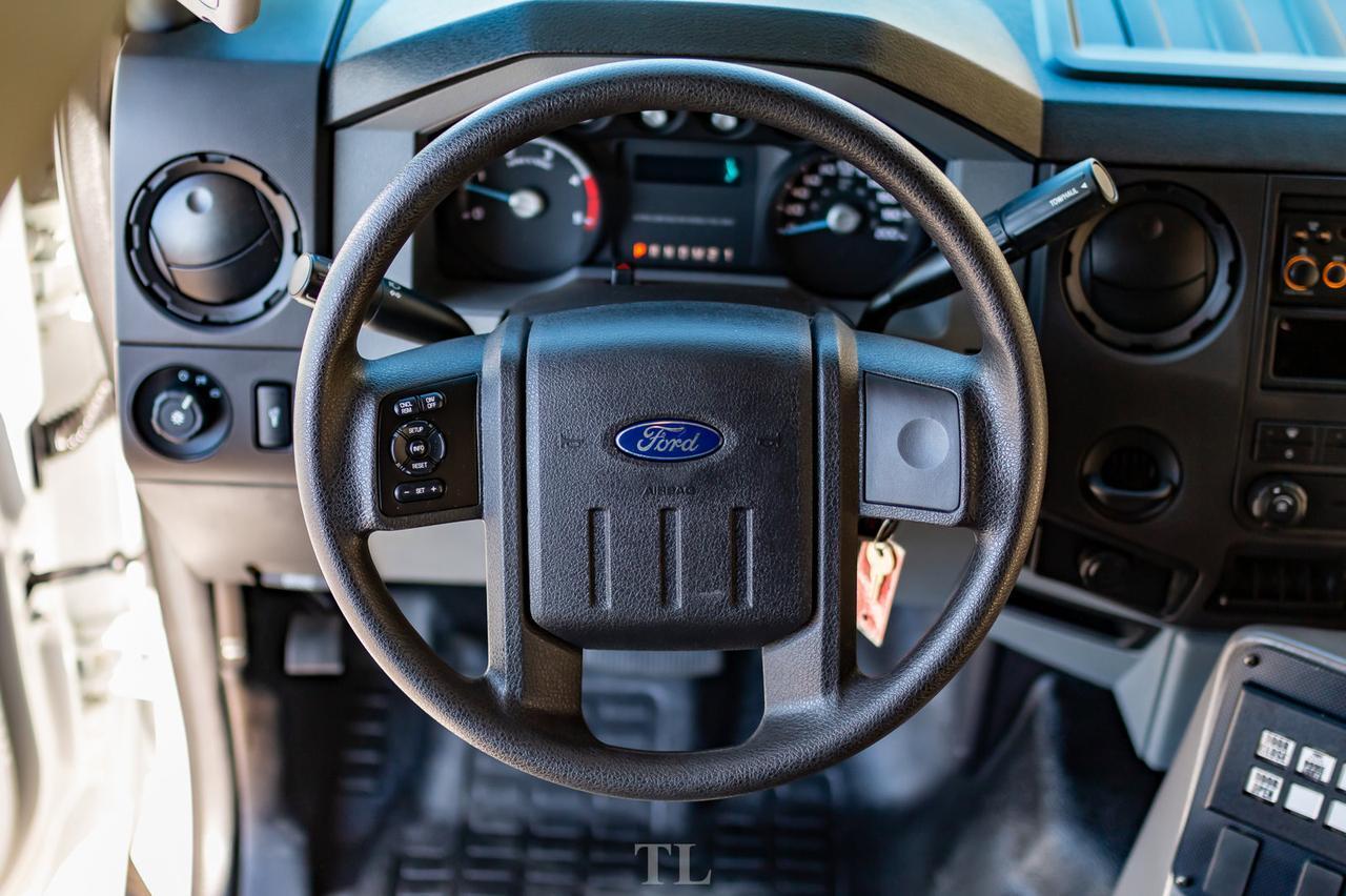 2011 Ford F-550 XL Diesel 28 Passenger Bus Bathroom PA System Red Deer AB