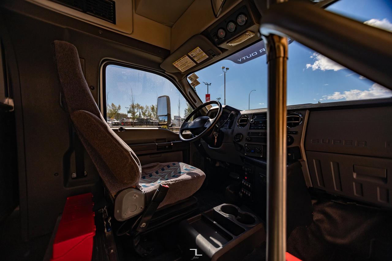 2011 Ford F-650 Glaval Bus Diesel 22 Passenger Red Deer AB