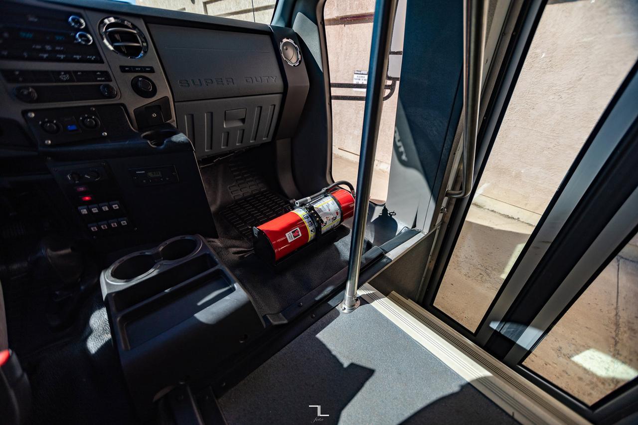 2011 Ford F-650 Glaval Bus Diesel 22 Passenger Red Deer AB