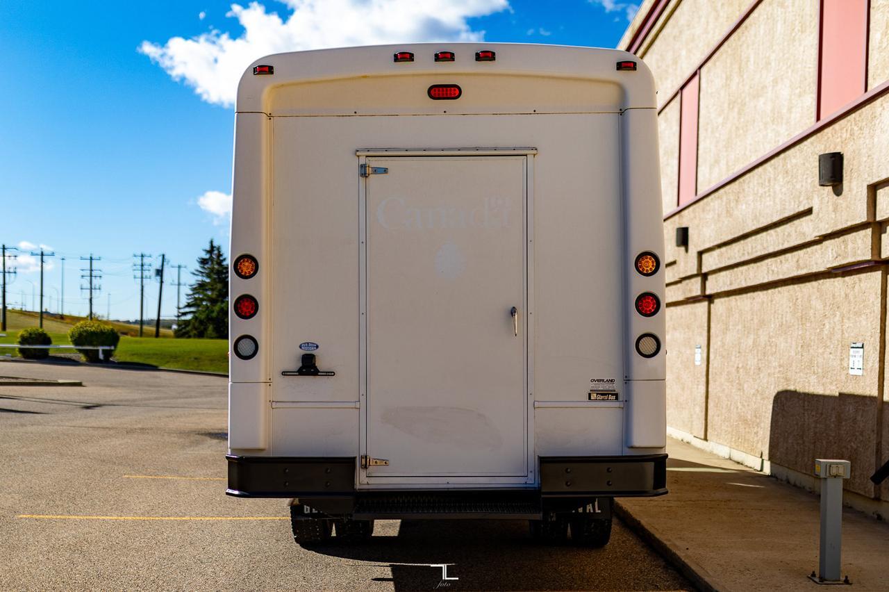 2011 Ford F-650 Glaval Bus Diesel 22 Passenger Red Deer AB