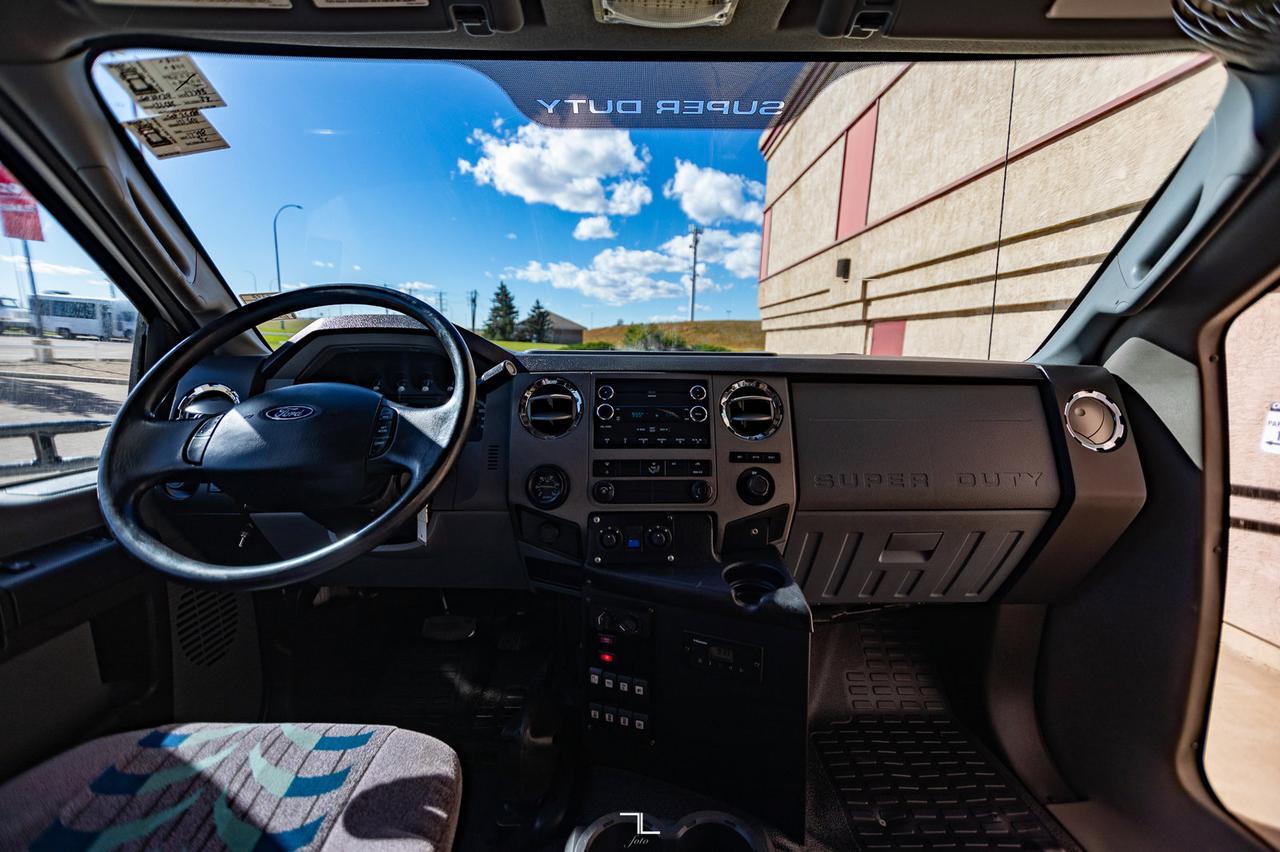 2011 Ford F-650 Glaval Bus Diesel 22 Passenger Red Deer AB