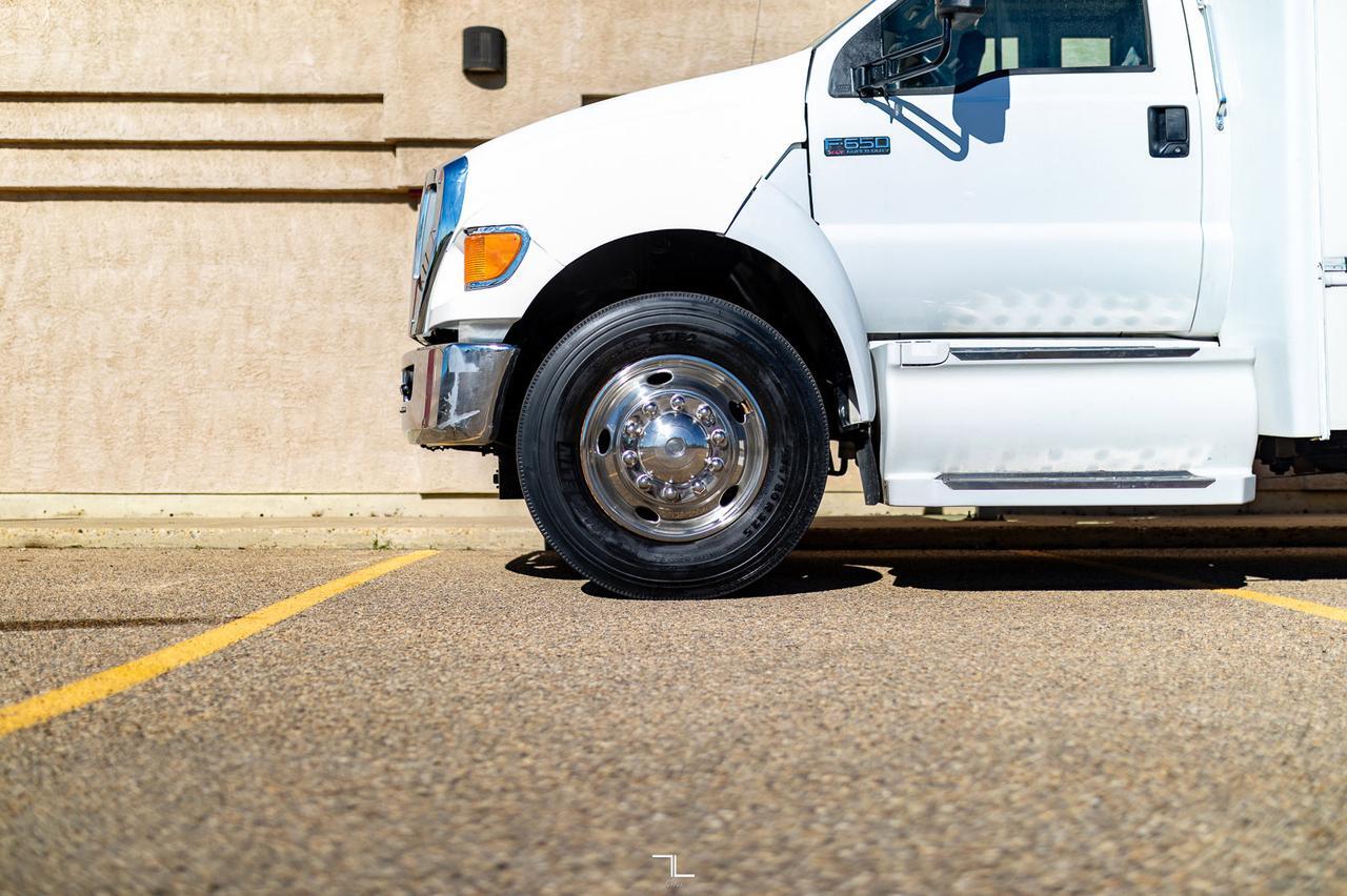 2011 Ford F-650 Glaval Bus Diesel 22 Passenger Red Deer AB