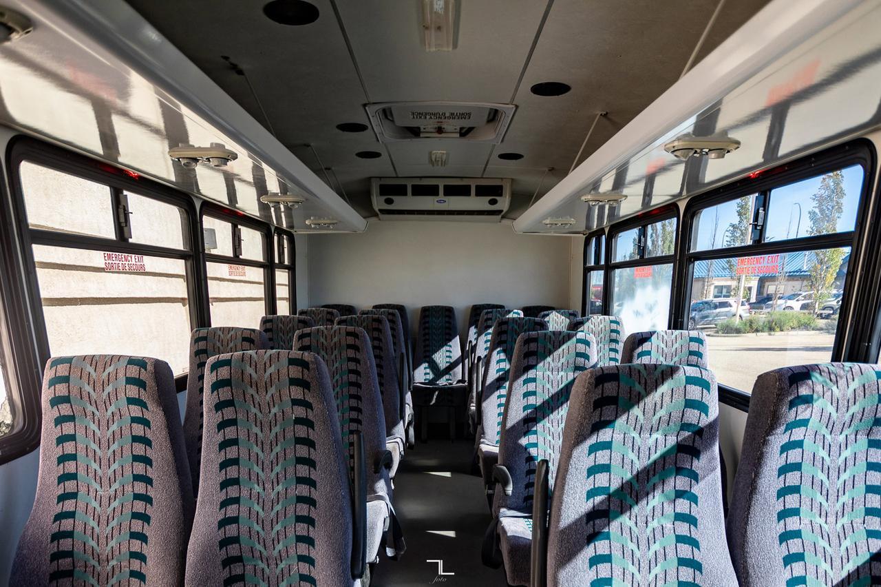 2011 Ford F-650 Glaval Bus Diesel 22 Passenger Red Deer AB