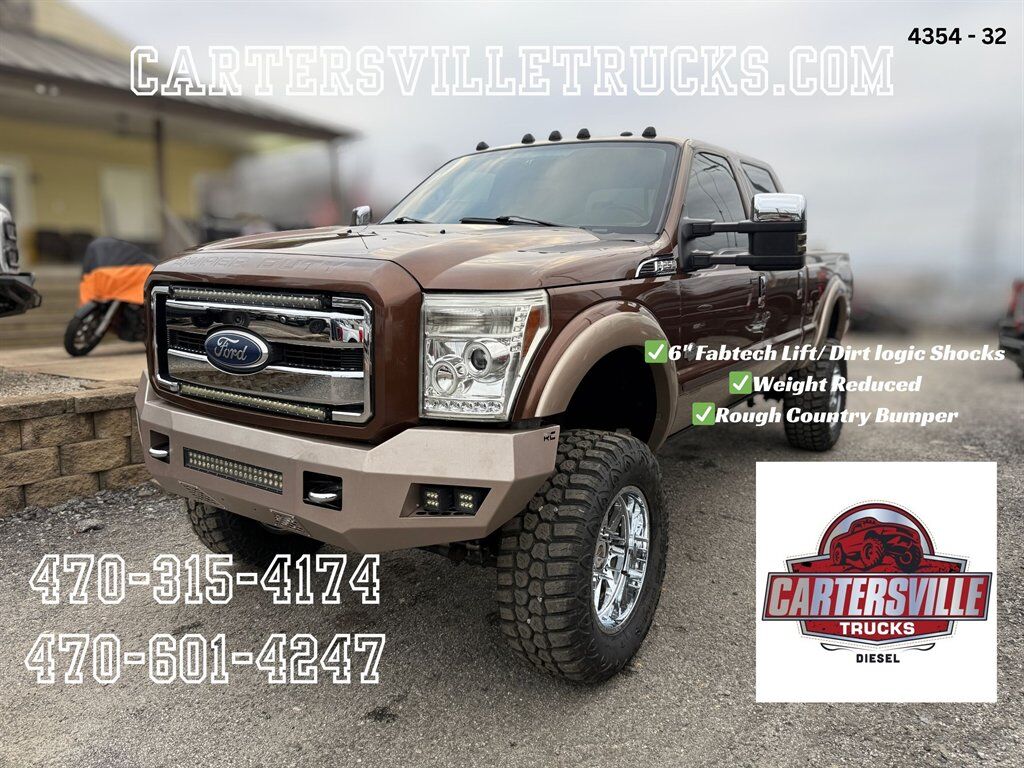 2011 Ford F250sd King Ranch FX4 - LIFTED - DELETED - 10K+ UPGRADES