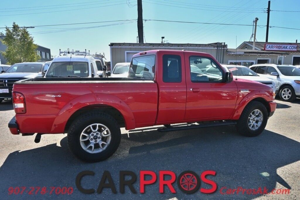 2011 Ford Ranger Sport - 4X4 - Extended Cab - 4.0L V6 - Automatic - Painted Fender Flares - Power Locks, Windows & Mirrors - Bedliner - Running Boards - Aluminum Wheels - Tow Pkg - Low Miles Anchorage AK