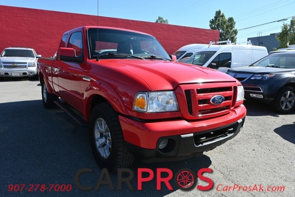 2011 Ford Ranger Sport - 4X4 - Extended Cab - 4.0L V6 - Automatic - Painted Fender Flares - Power Locks, Windows & Mirrors - Bedliner - Running Boards - Aluminum Wheels - Tow Pkg - Low Miles