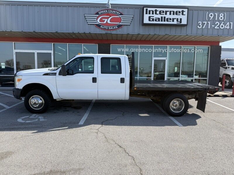 2011 Ford Super Crew F-350 DRW 4x4 Flatbed XL Collinsville OK
