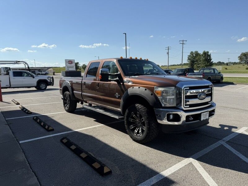 2011 Ford Super Crew F-350 SRW FX4 4x4 Diesel Lariat Collinsville OK