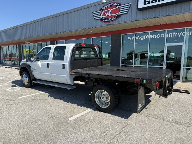 2011 Ford Super Crew F-550 4x4 Diesel Flatbed XL Collinsville OK