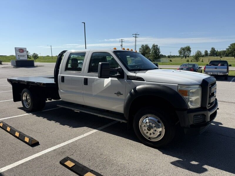 2011 Ford Super Crew F-550 4x4 Diesel Flatbed XL Collinsville OK