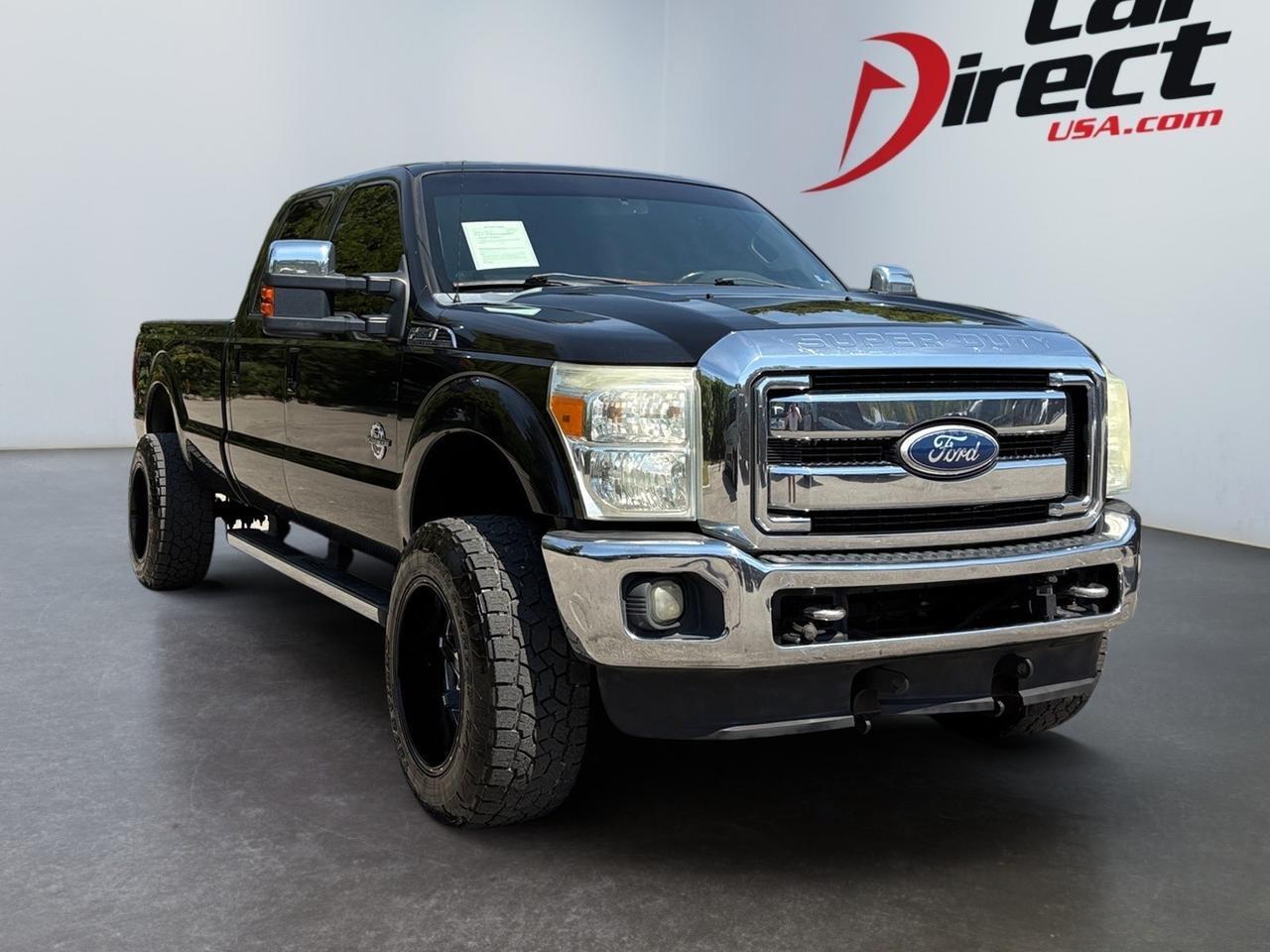 2011 Ford Super Duty F-250 SRW Lariat, LIFTED, RUNNING BOARDS, LONG BED, TOW PACKAGE, BACKUP CAMERA WITH PARKING SENSORS, SUNROOF, NAVIGATION, HEATED & VENTILATED SEATS, THIS SUPER DUTY IS READY TO WORK!