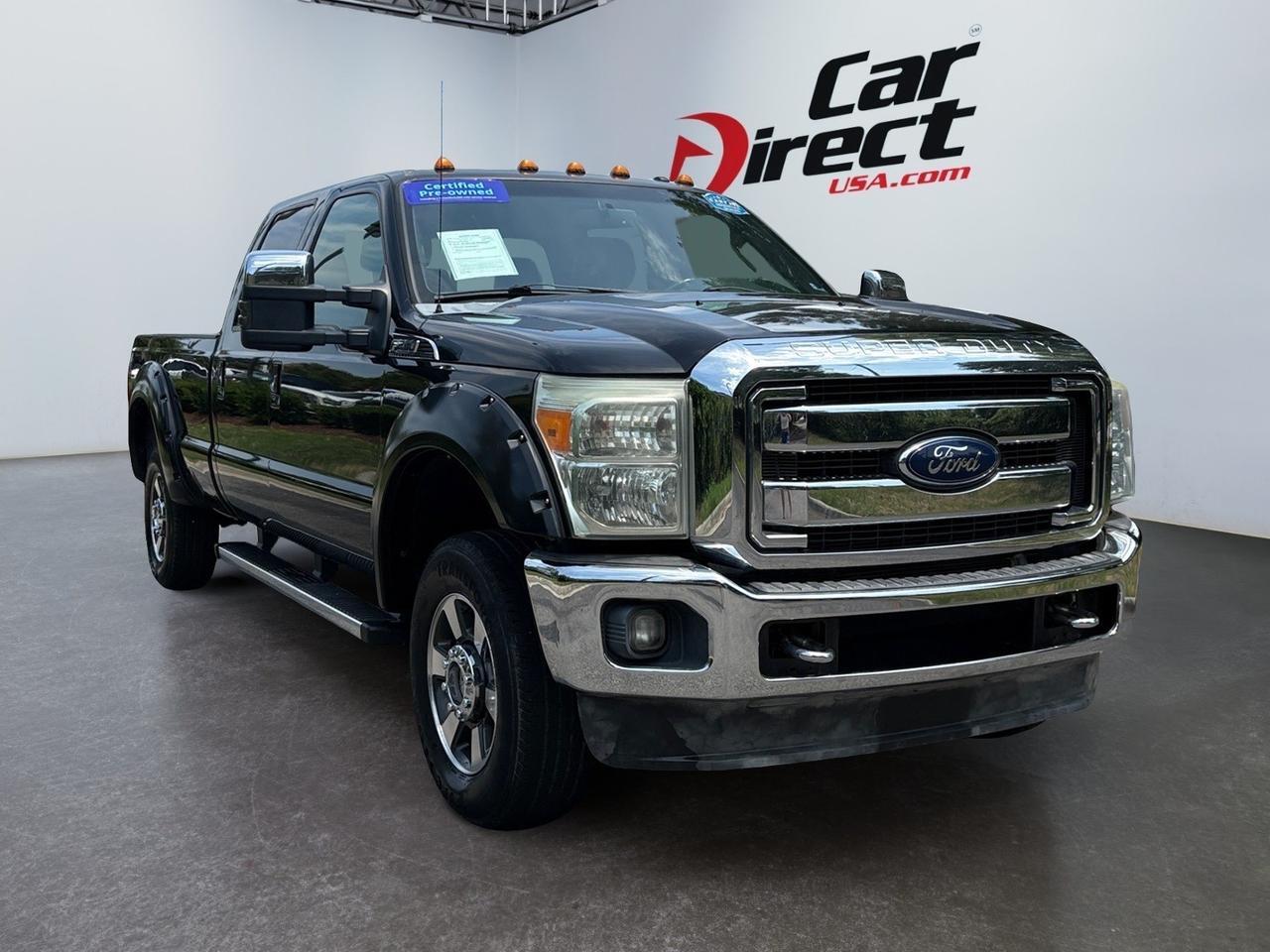 2011 Ford Super Duty F-250 SRW Lariat, RUNNING BOARDS, FENDER FLARES, TOW PACKAGE, SUNROOF, BACKUP CAMERA, PARKING SENSORS, HEATED & COOLING SEATS, NAVIGATION, LOW MILES, SUPER DUTY, SUPER TRUCK!