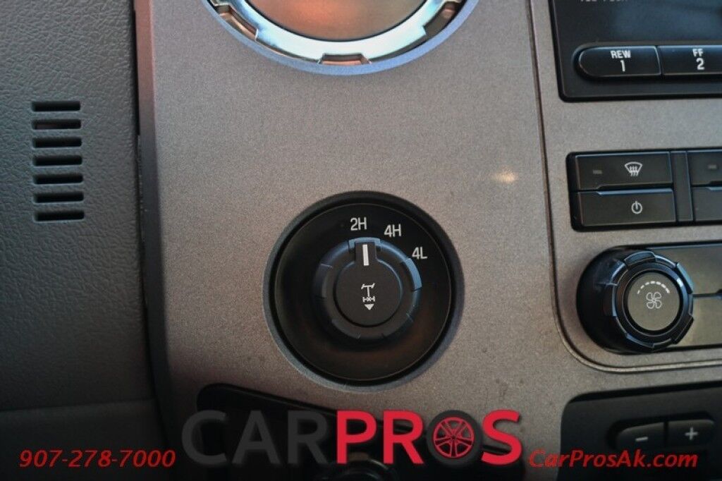 2011 Ford Super Duty F-250 SRW XLT - 4X4 - Crew Cab - 6.7L V8 Diesel - Keyless Entry - Power Windows & Locks - Rear View Camera - Camper Package - Snow Plow Package - Heavy Duty Alternator - Trailer Brake Controller - Trailer Tow Package - Electronic Shift on the Fly Anchorage AK