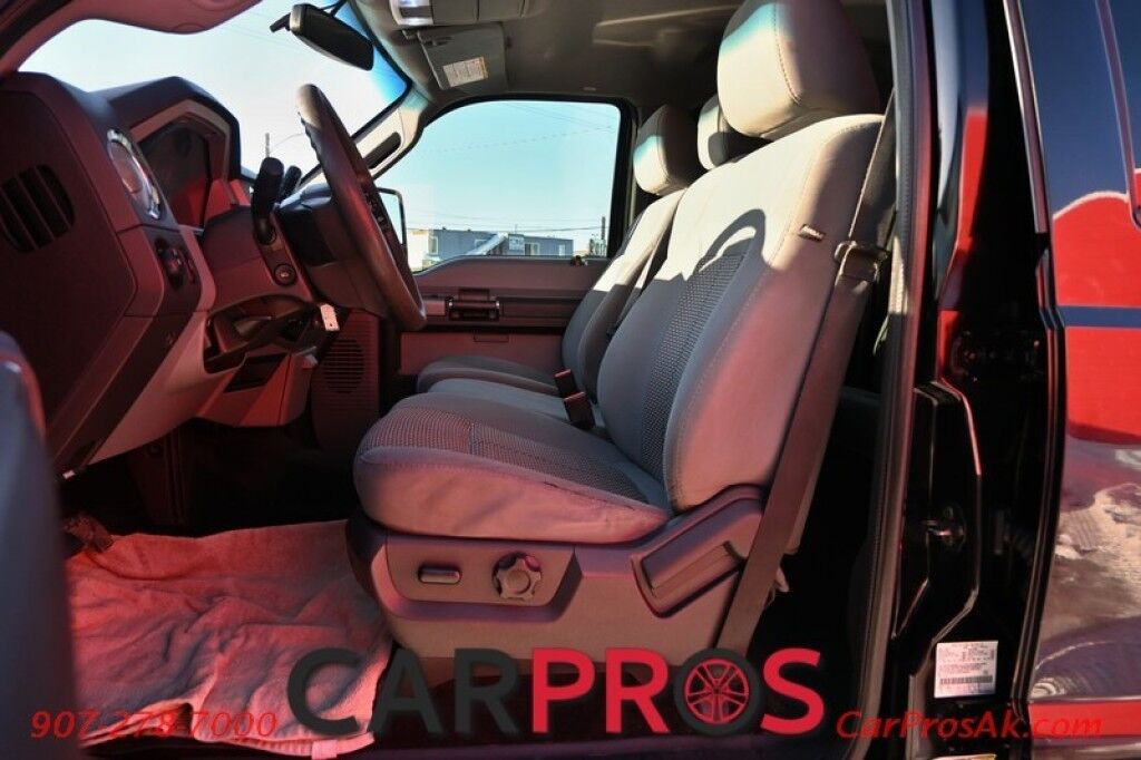 2011 Ford Super Duty F-250 SRW XLT - 4X4 - Crew Cab - 6.7L V8 Diesel - Keyless Entry - Power Windows & Locks - Rear View Camera - Camper Package - Snow Plow Package - Heavy Duty Alternator - Trailer Brake Controller - Trailer Tow Package - Electronic Shift on the Fly Anchorage AK