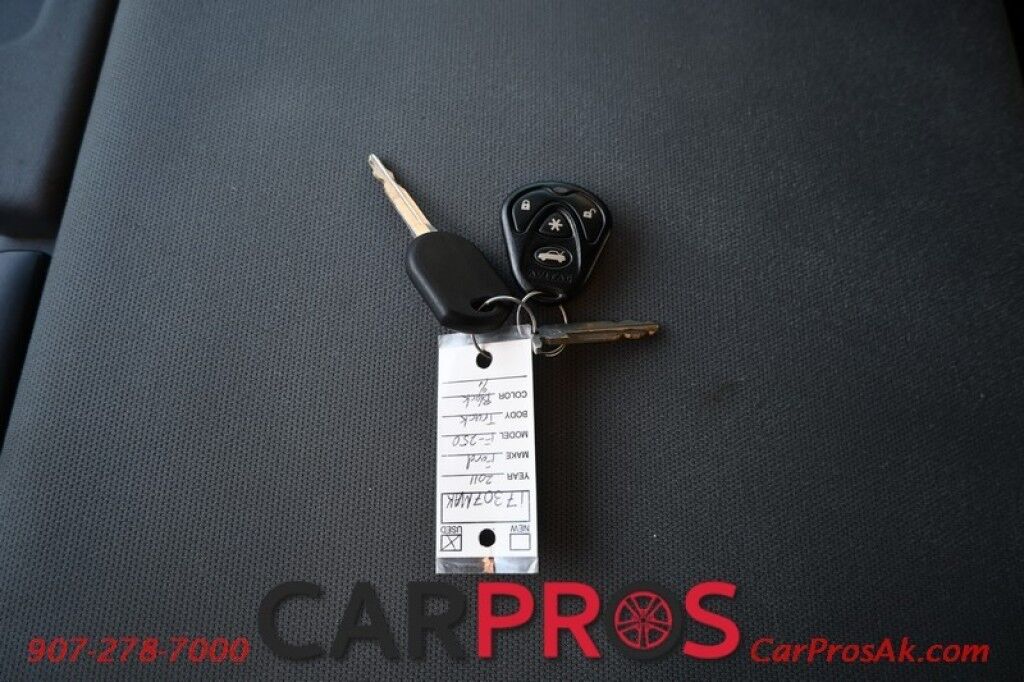 2011 Ford Super Duty F-250 SRW XLT - 4X4 - Crew Cab - 6.7L V8 Diesel - Keyless Entry - Power Windows & Locks - Rear View Camera - Camper Package - Snow Plow Package - Heavy Duty Alternator - Trailer Brake Controller - Trailer Tow Package - Electronic Shift on the Fly Anchorage AK