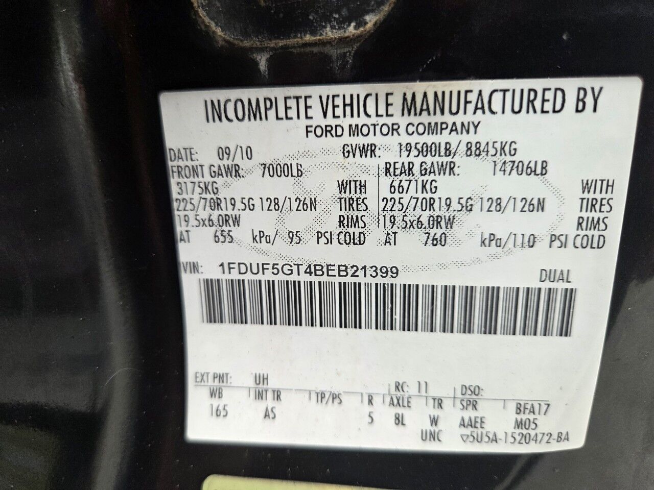 2011 Ford Super Duty F-550 DRW XL Charlton MA