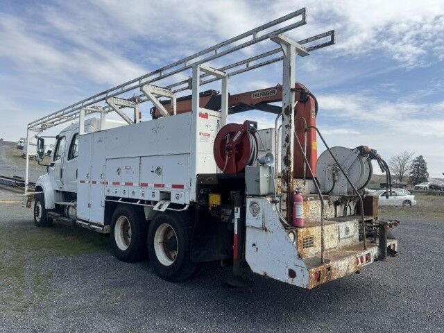 2011 Freightliner Crew Cab Service Body Crane Truck Henrico VA