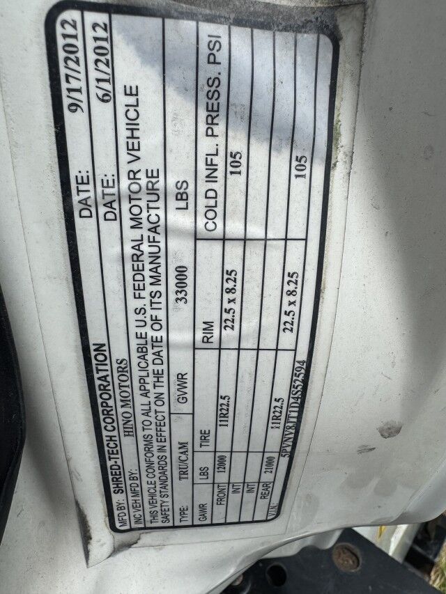 2011 Freightliner M2 Crew Cab Palfinger Crane Henrico VA