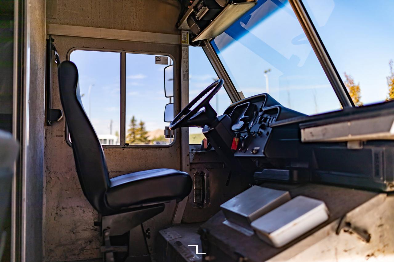 2011 Freightliner MT45 Walk In Van Diesel Shelving Red Deer AB