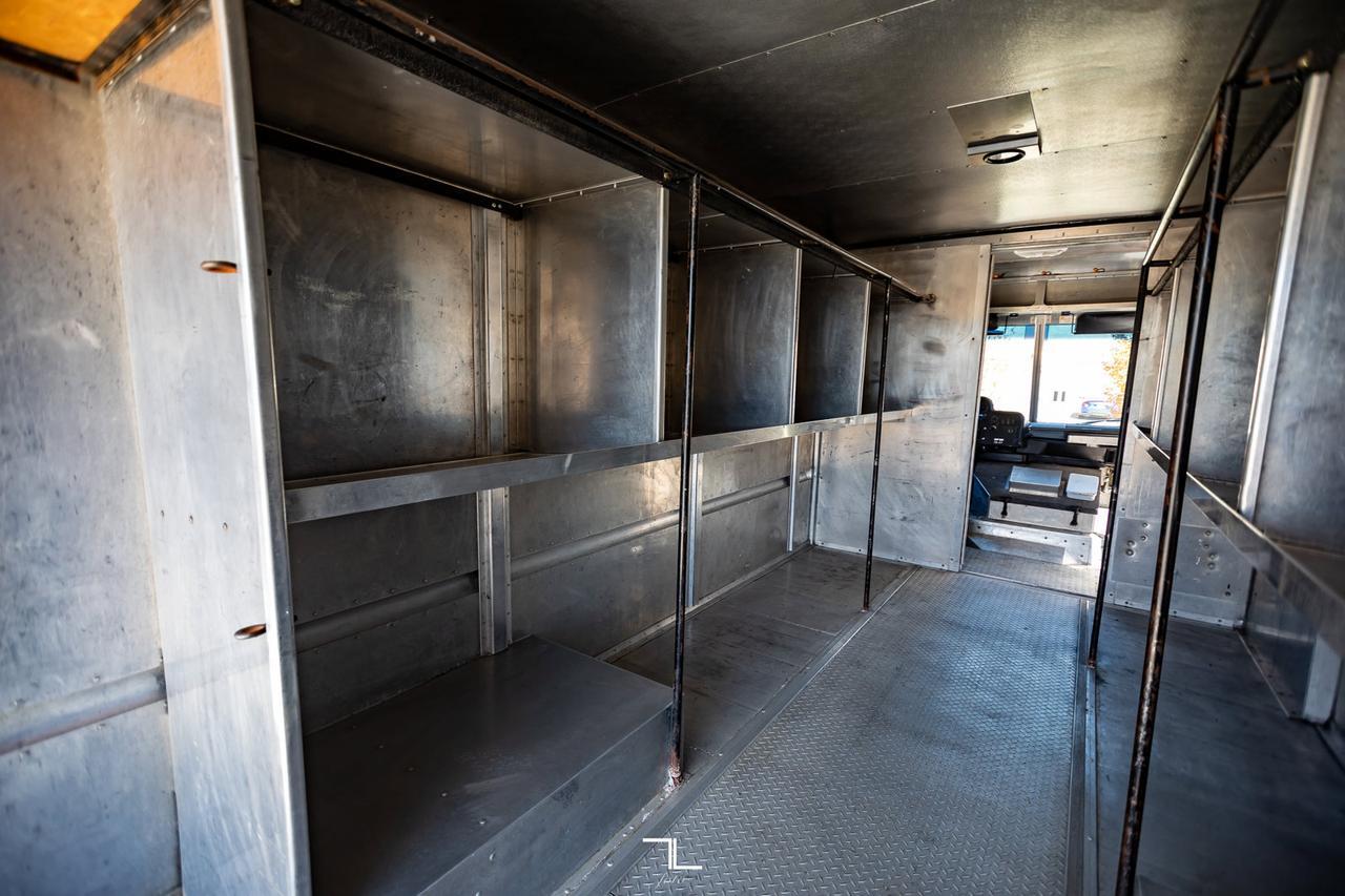 2011 Freightliner MT45 Walk In Van Diesel Shelving Red Deer AB