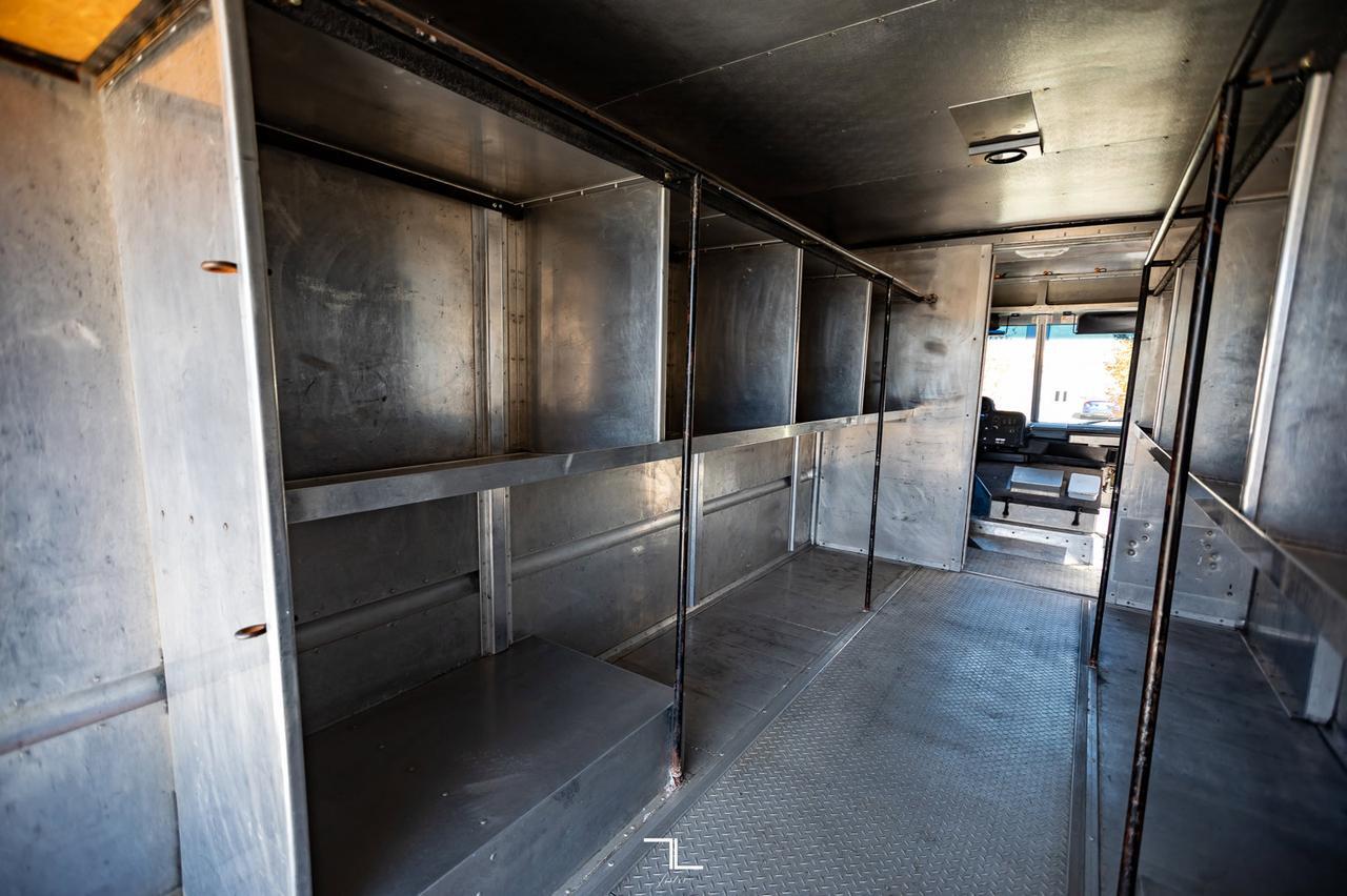 2011 Freightliner MT45 Walk In Van Diesel Shelving Red Deer AB