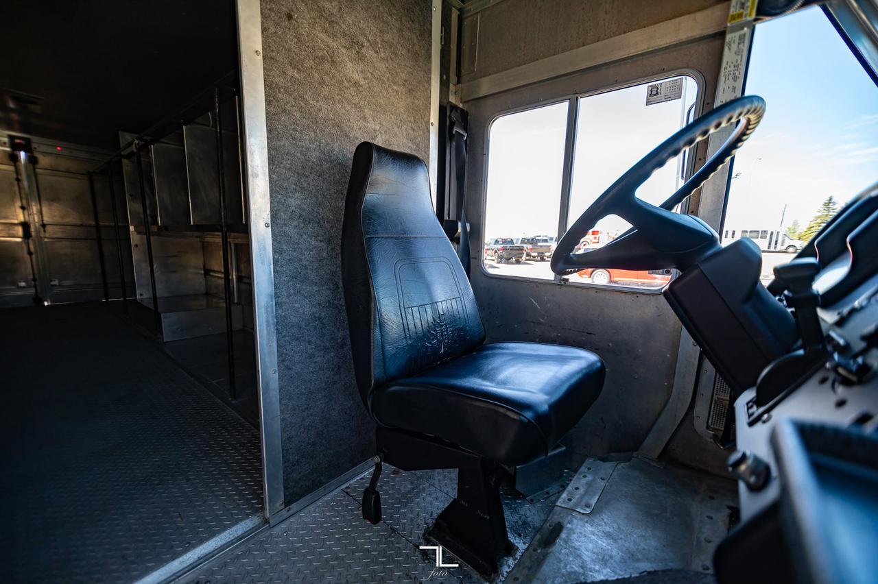 2011 Freightliner MT45 Walk In Van Diesel Shelving Red Deer AB